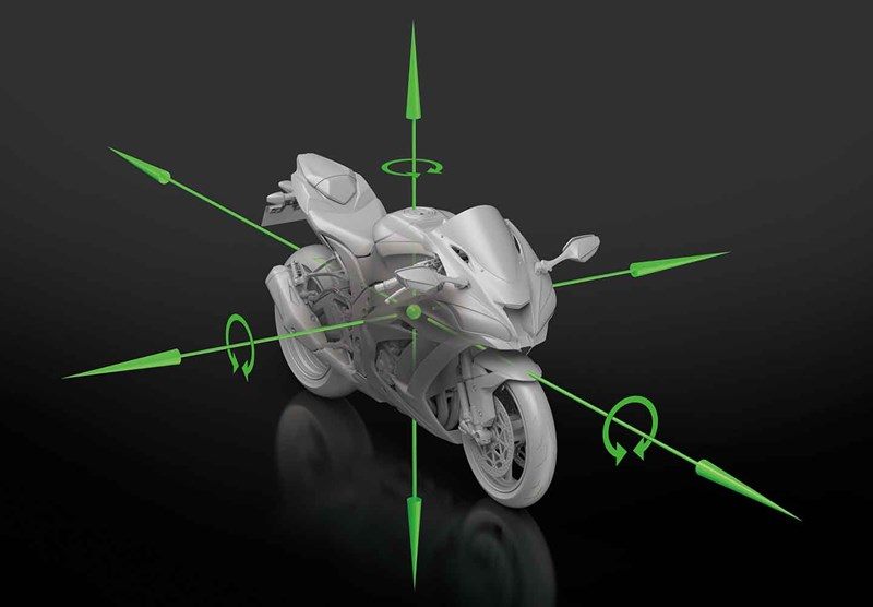 На зображенні мотоцикл Kawasaki Ninja® ZX™-10R