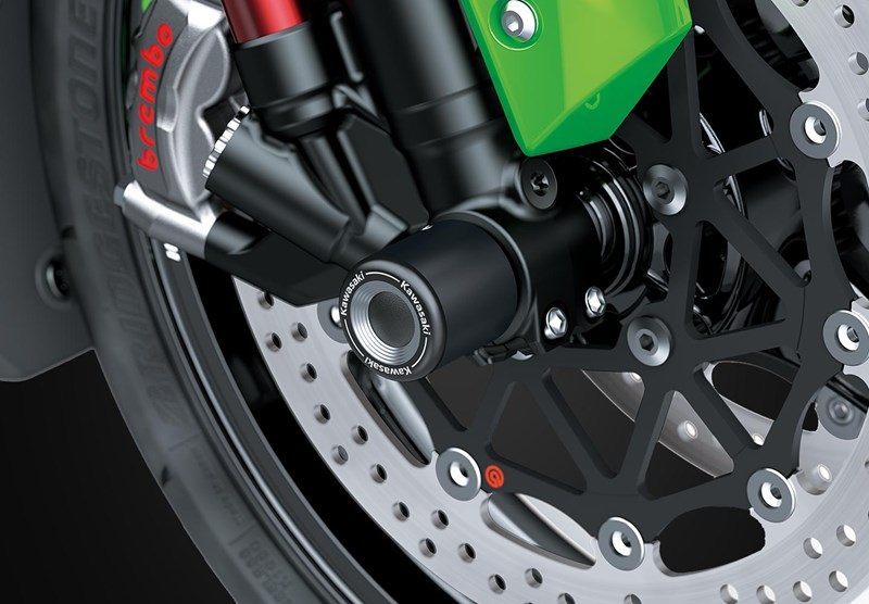 На зображенні колесо мотоциклу Kawasaki Ninja® ZX™-10R