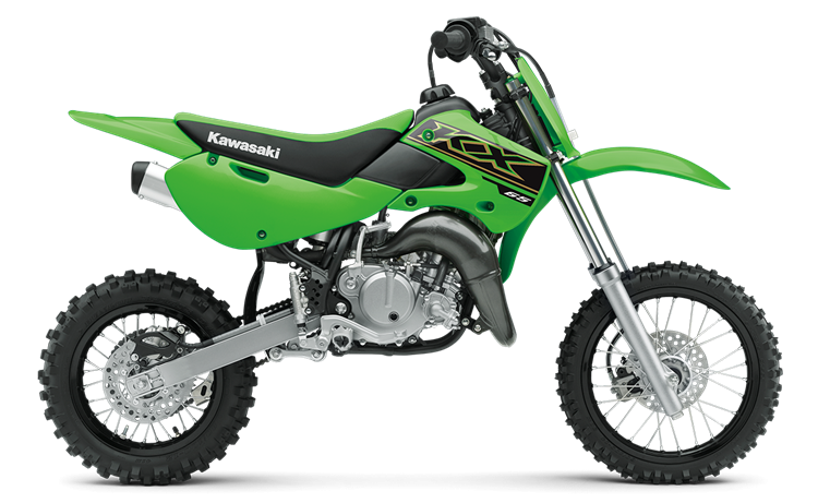На зображенні мотоцикл Kawasaki KX™65