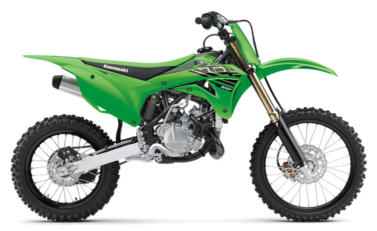 На зображенні мотоцикл Kawasaki KX™100