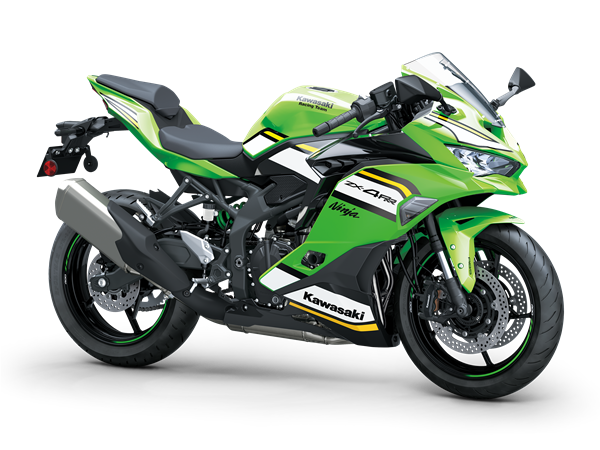 На зображенні мотоцикл Kawasaki Ninja ZX-4RR